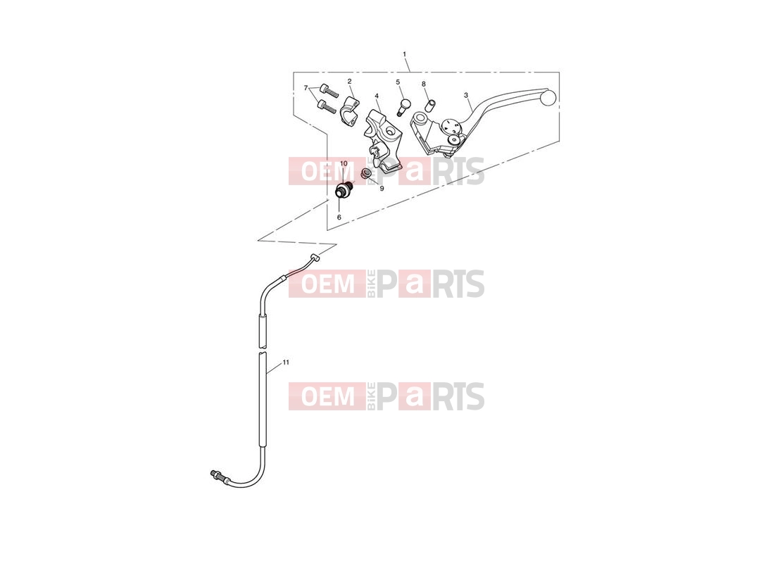 Triumph 2008 SPRINT ST 208167 > Clutch Controls