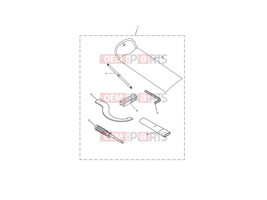 Triumph 2018 SPRINT GT Tool Kit, Type X