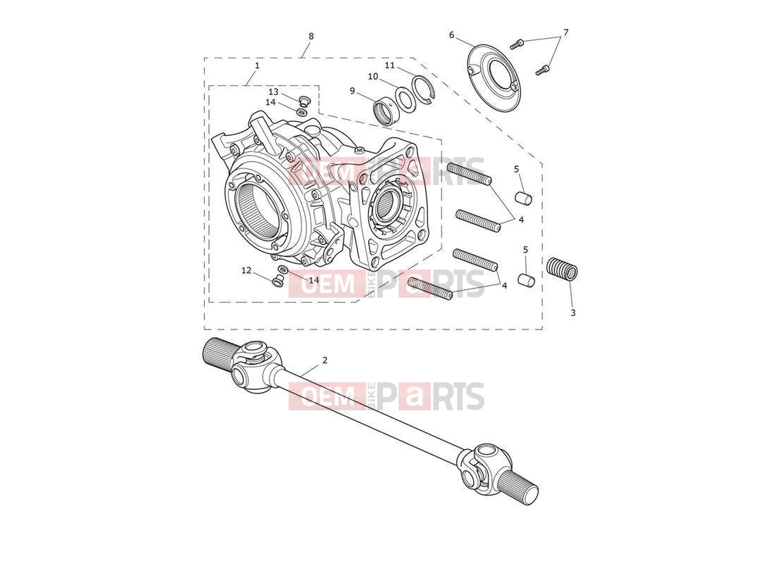 Triumph 2020 ROCKET 3 GT Final Drive Unit