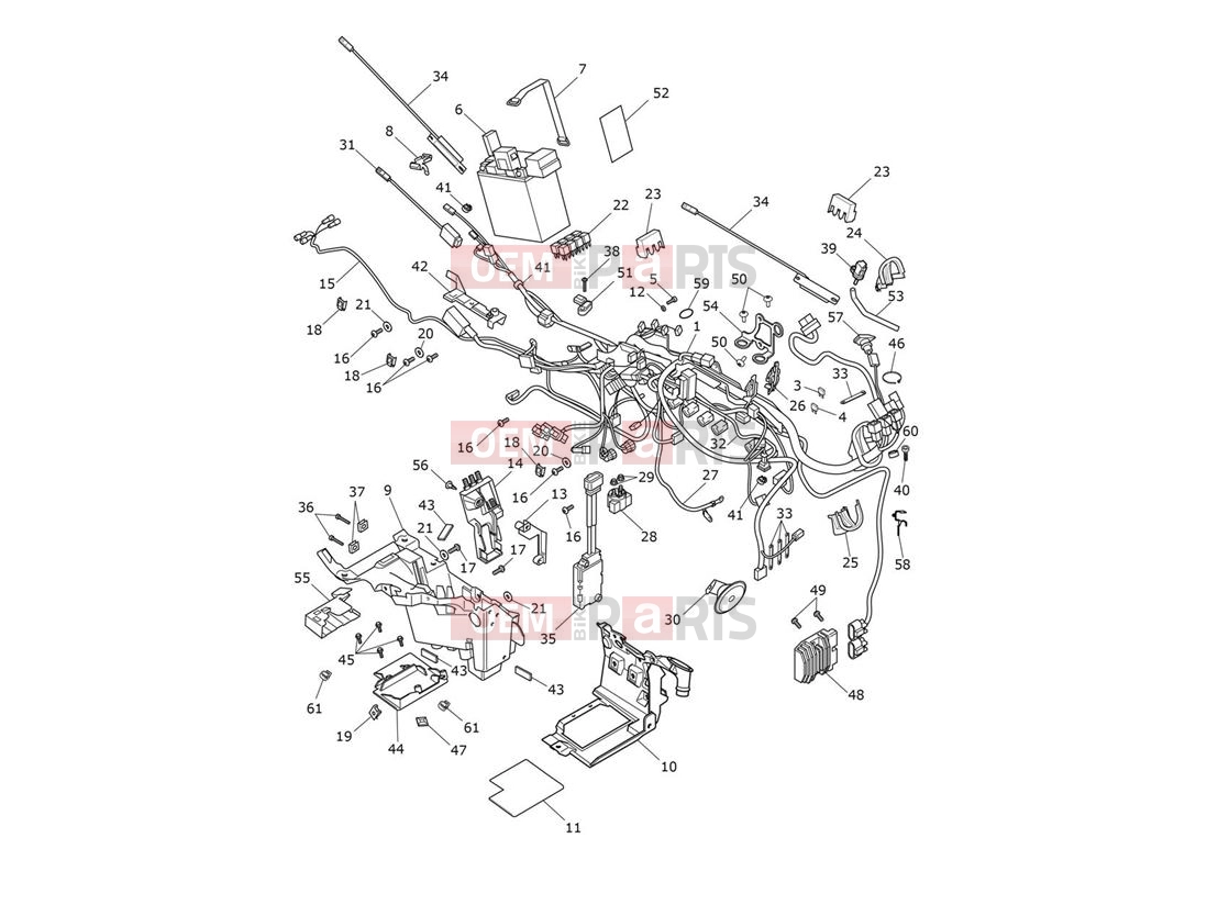 Triumph 2020 ROCKET 3 GT Electrical Equipment