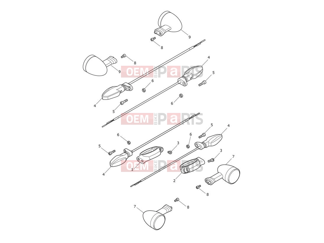Triumph 2021 ROCKET 3 GT Indicators