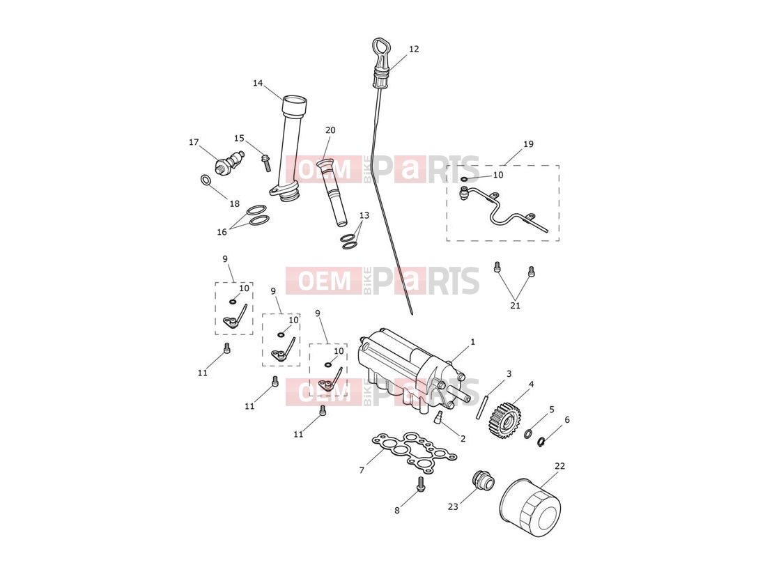 Triumph 2021 ROCKET 3 GT Lubrication System