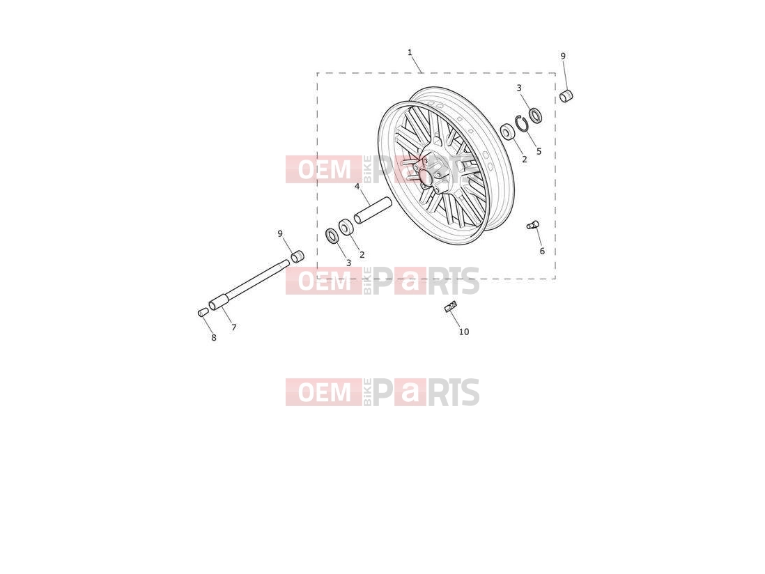 Triumph 2020 ROCKET 3 R Front Wheel