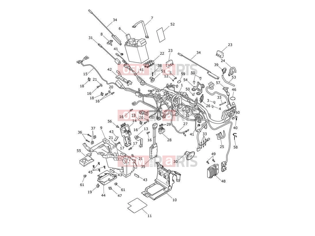 Triumph 2020 ROCKET 3 R Electrical Equipment