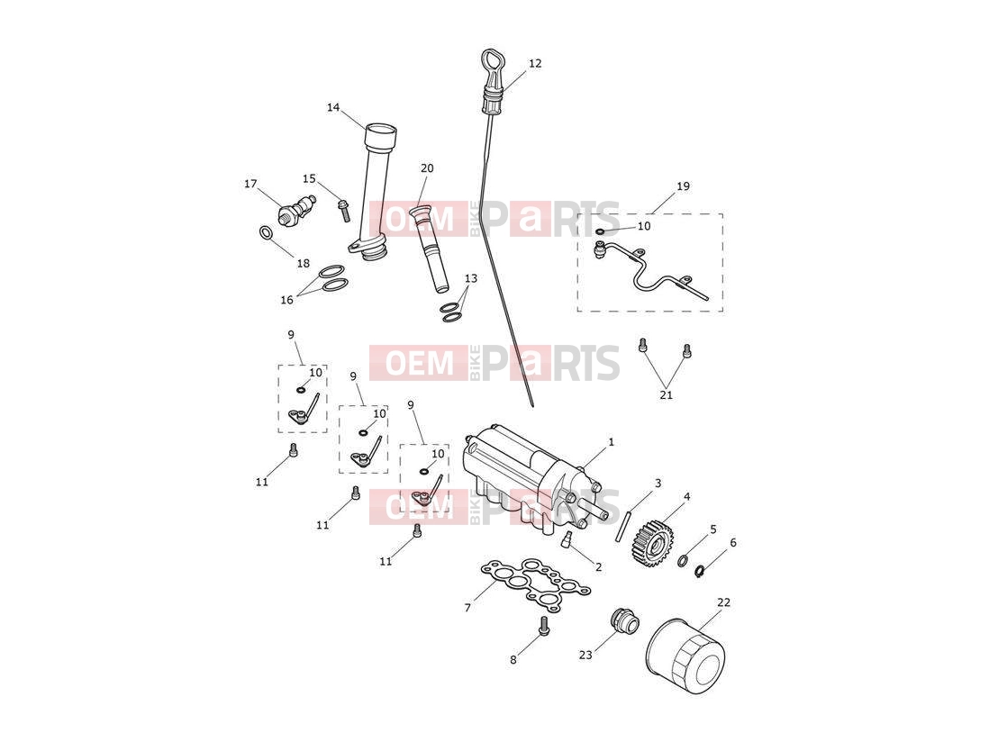 Triumph 2020 ROCKET 3 R Lubrication System