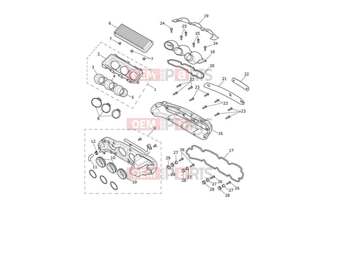 Triumph 2021 ROCKET 3 R Airbox