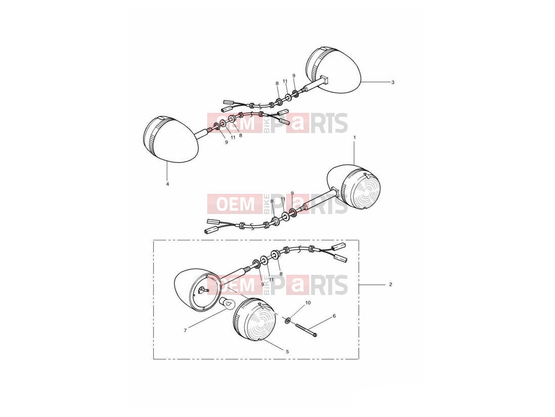 Triumph 2001 ADVENTURER Indicators