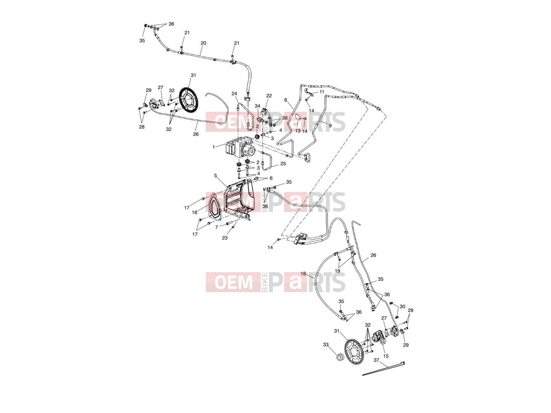 Triumph 2009 ROCKET III TOURING ABS Components