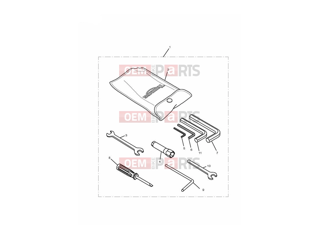 Triumph 2010 ROCKET III TOURING Toolkit