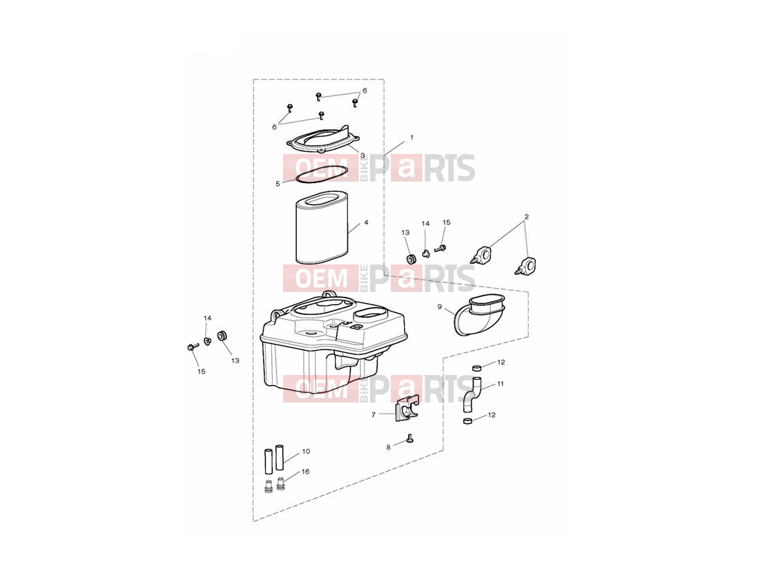 Triumph 2012 ROCKET III TOURING Airbox
