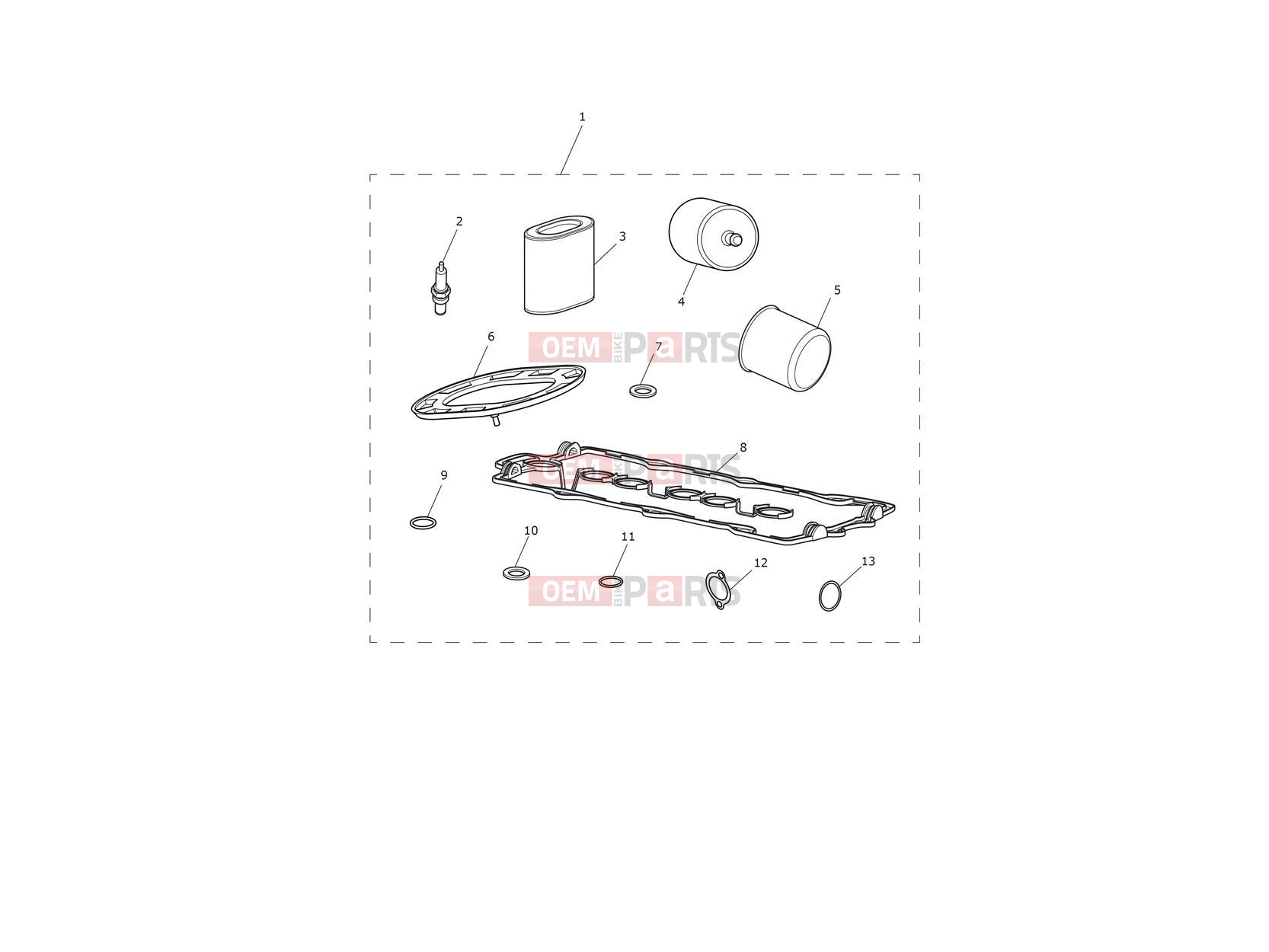 Triumph 2013 ROCKET III TOURING Service Kit