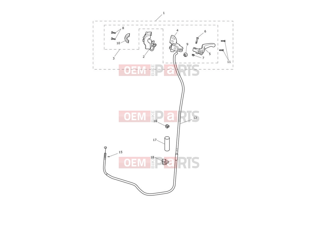 Triumph 2014 THUNDERBIRD COMMANDER Clutch Controls & Switches
