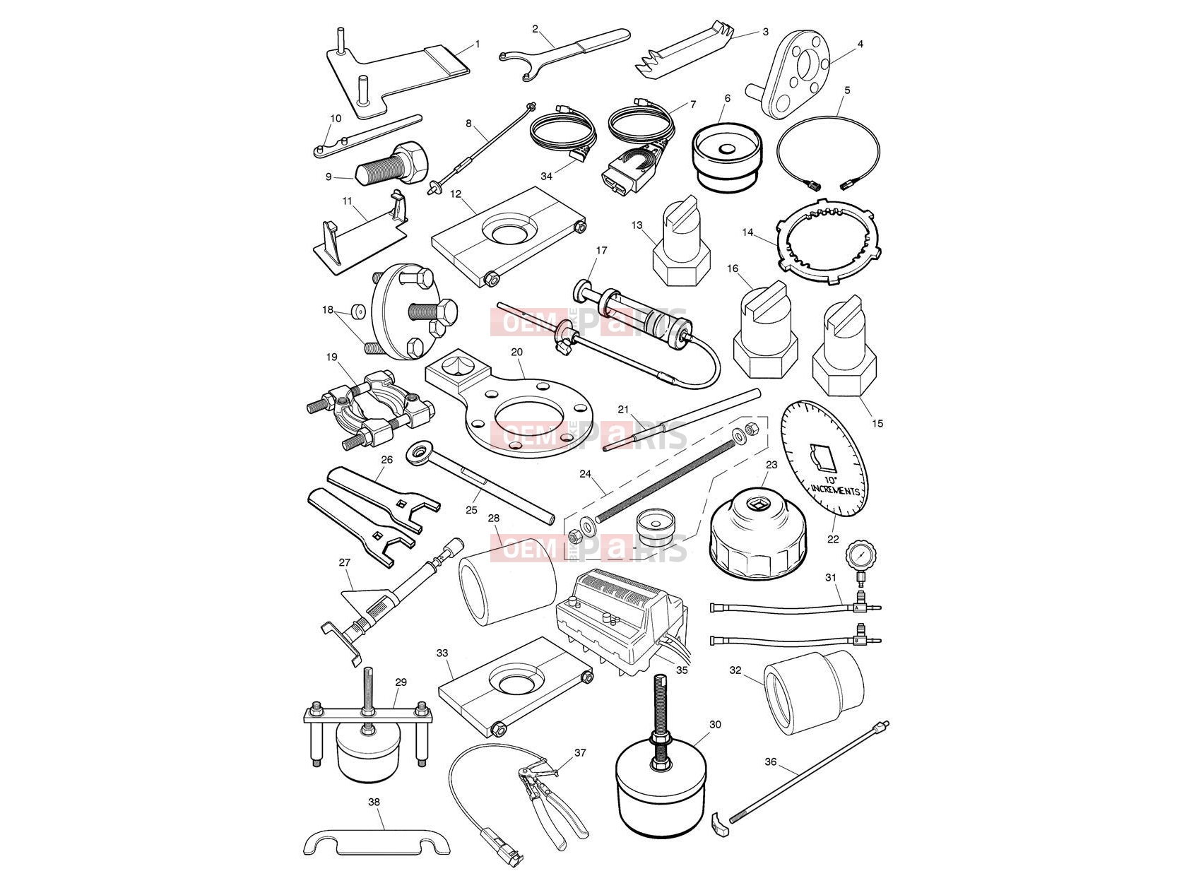 Triumph 2015 THUNDERBIRD LT Service Tools