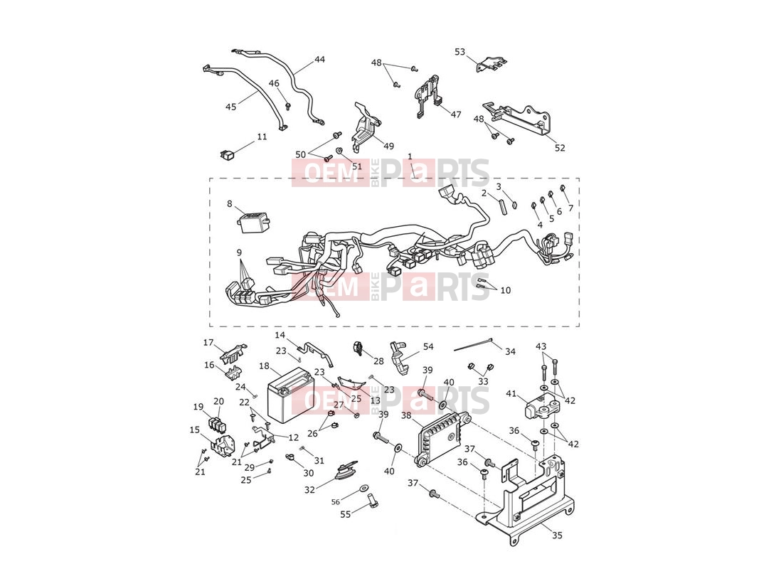 Triumph 2015 THUNDERBIRD LT Electrical Equipment