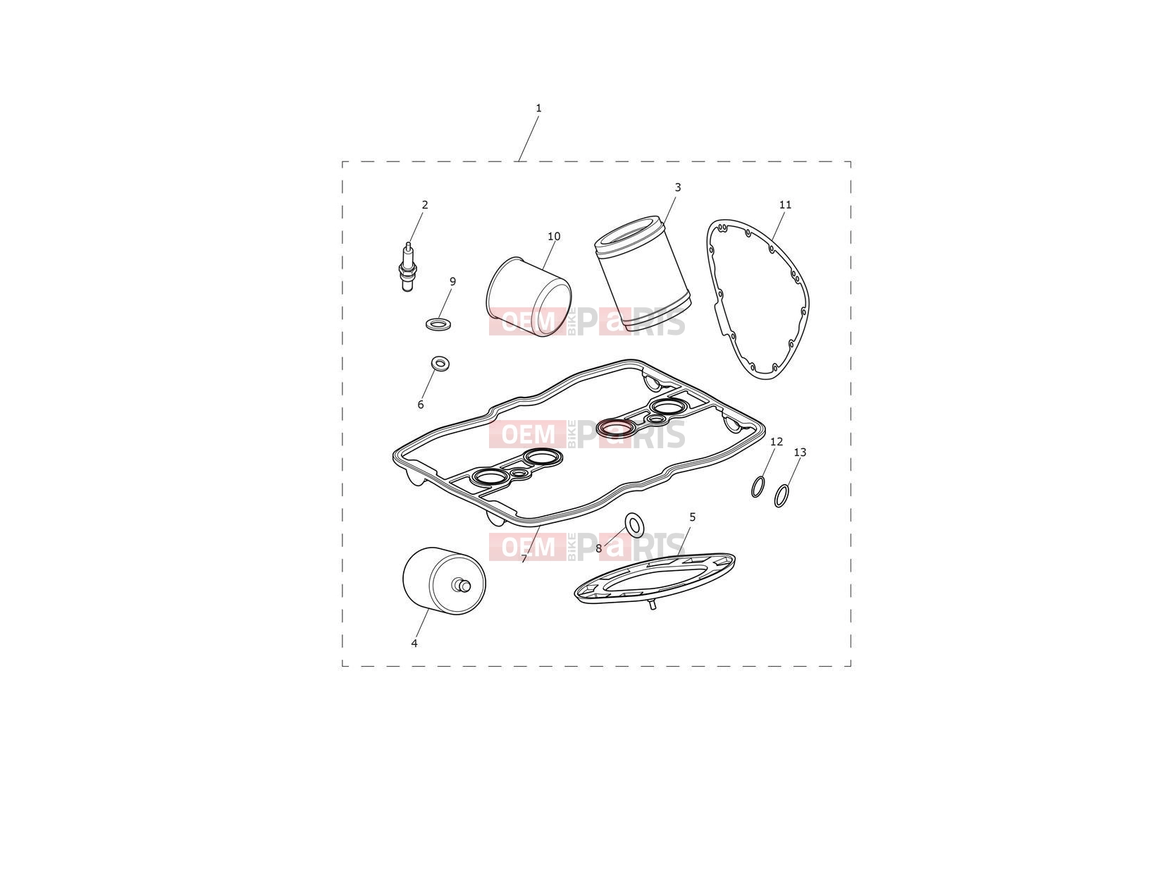 Triumph 2014 THUNDERBIRD STORM Service Kits