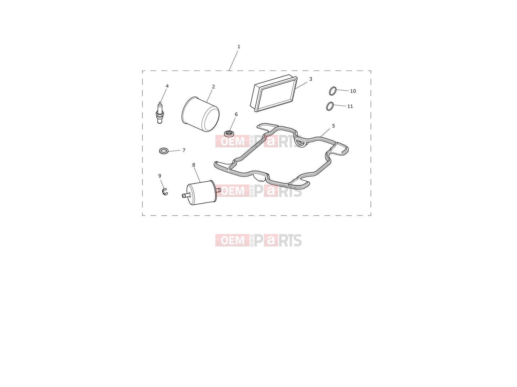Triumph 2019 SCRAMBLER 1200 XC Engine Service Kit