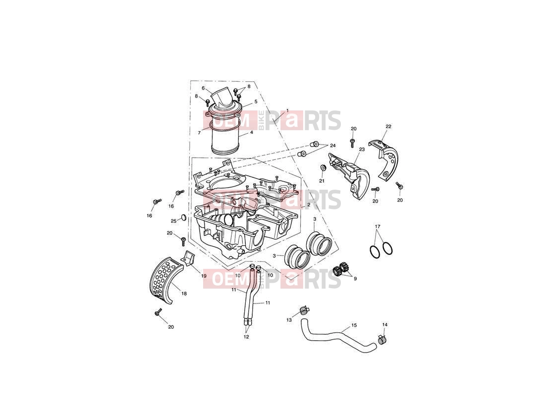 Triumph 2006 SPEEDMASTER CARBS Airbox