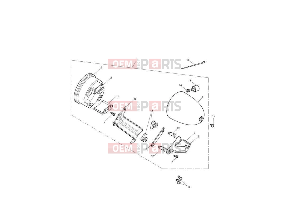 Triumph 2014 SPEEDMASTER EFI Instruments 439976