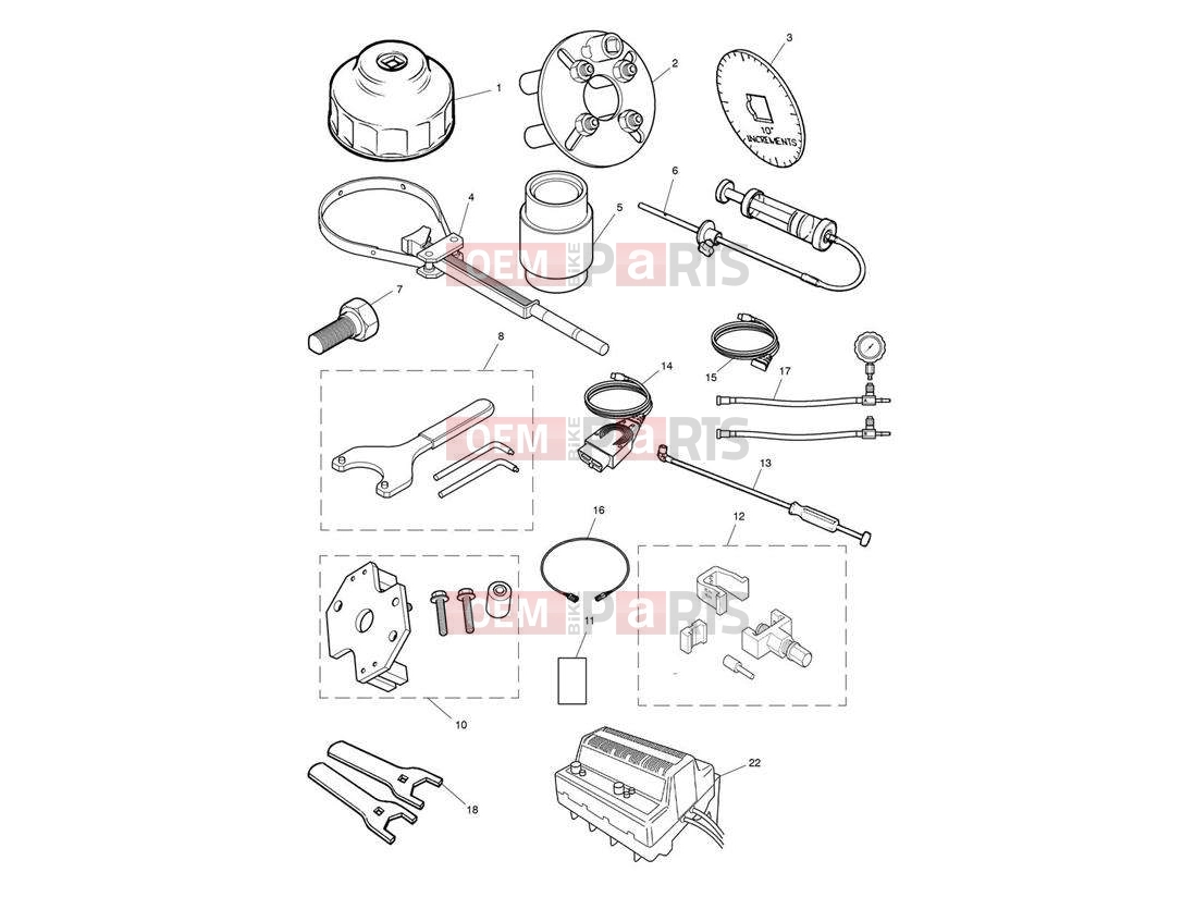Triumph 2008 SPEEDMASTER EFI Service Tools