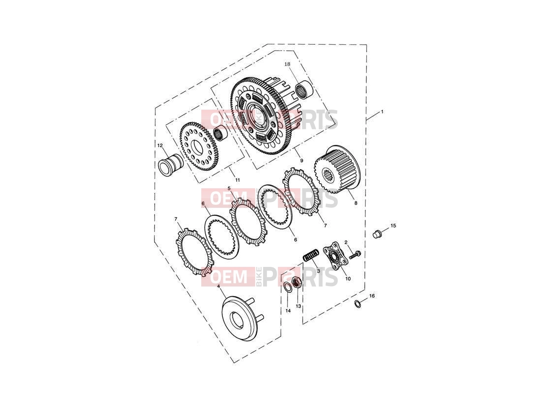 Triumph 2010 SPEEDMASTER EFI Clutch