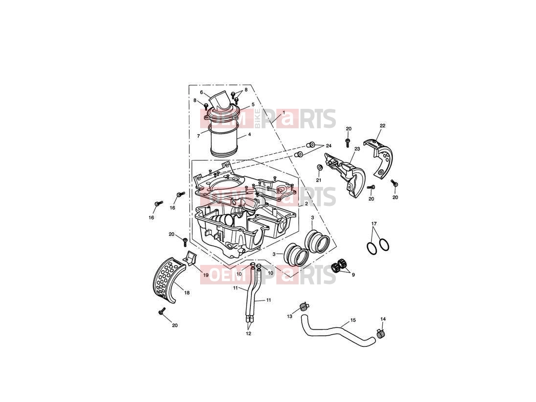 Triumph 2011 SPEEDMASTER EFI Airbox