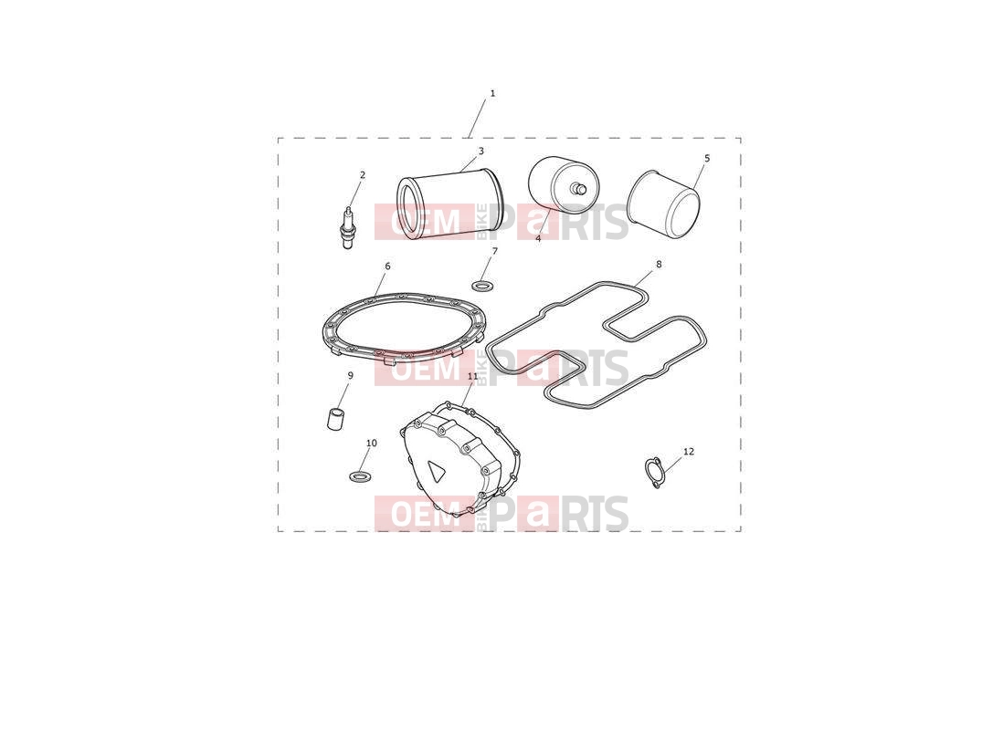 Triumph 2011 SPEEDMASTER EFI Service Kit 456552