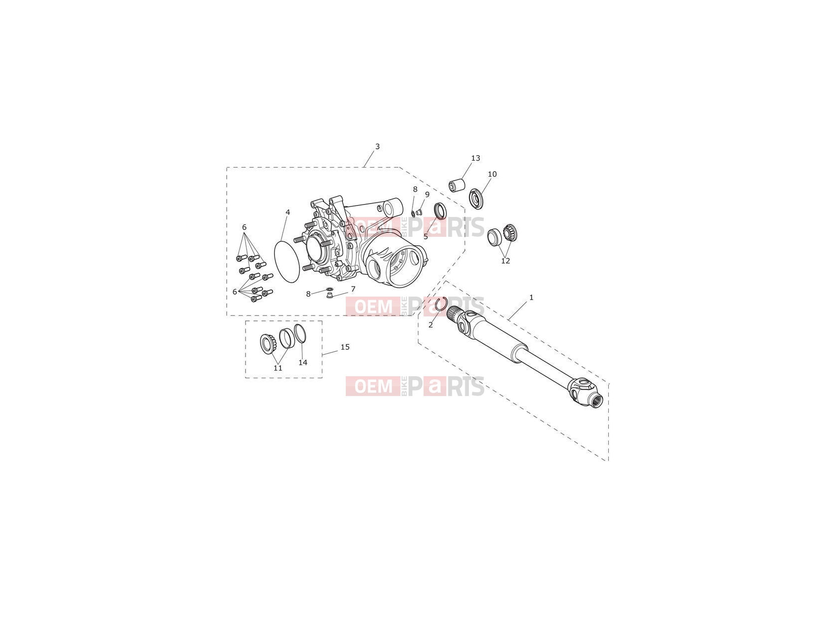 Triumph 2019 TIGER 1200 XCA Final Drive Unit