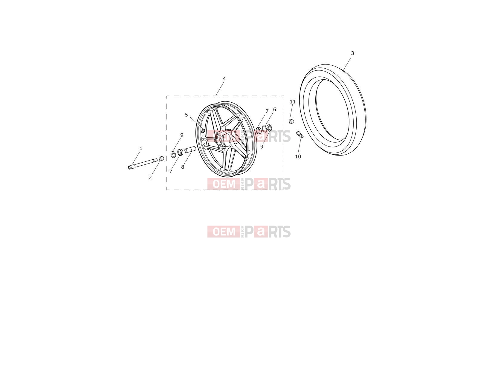 Triumph 2018 TIGER 1200 XRT Front Wheel
