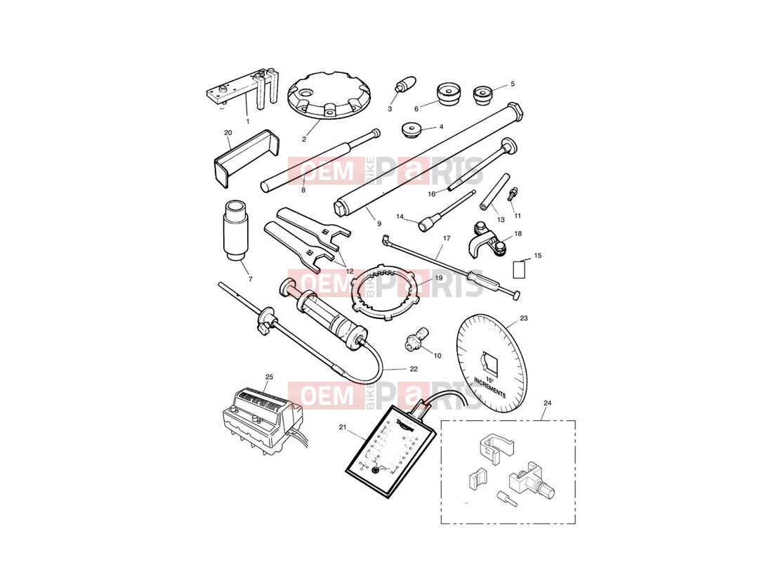 Triumph 1999 TROPHY 29156 > Service Tools