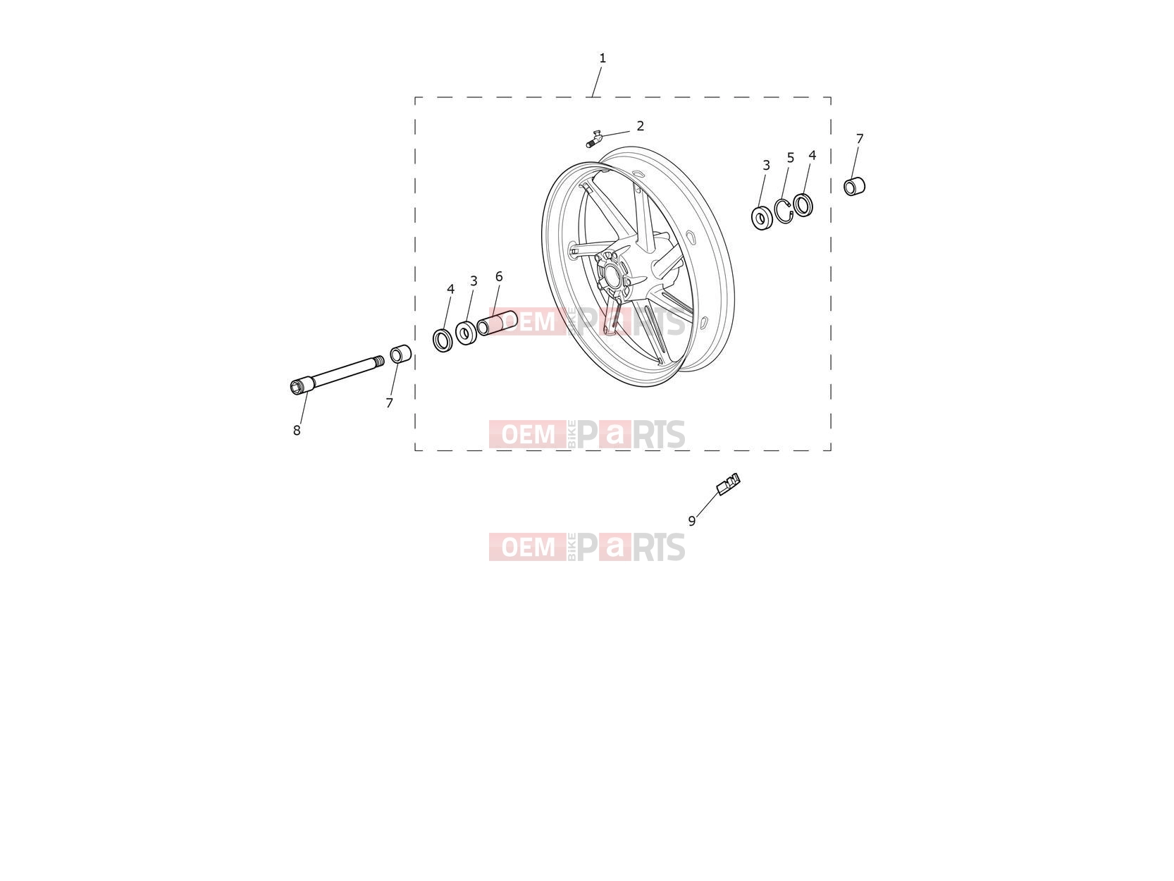 Triumph 2019 SPEED TWIN Front Wheel