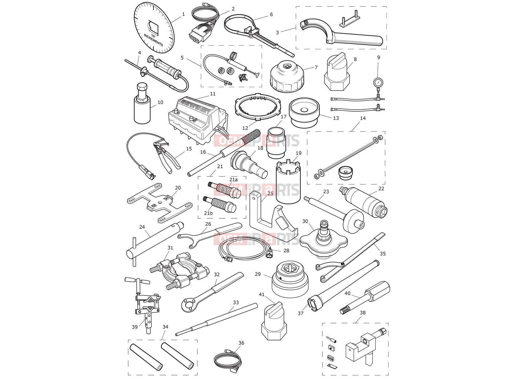 Triumph 2021 SPEED TWIN Service Tools