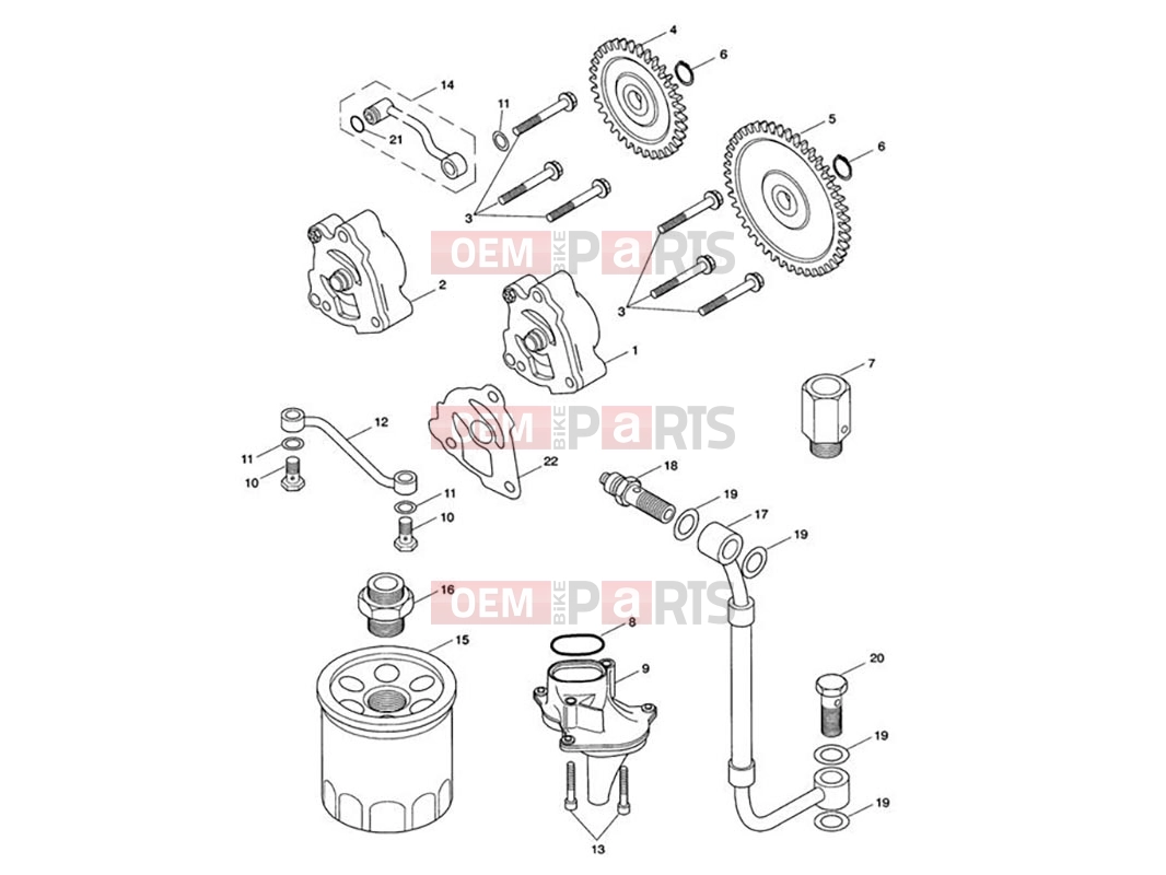 Triumph 2011 SCRAMBLER EFI Lubrication System