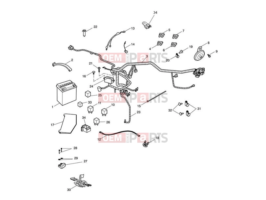 Triumph 2012 SCRAMBLER EFI Electrical Equipment