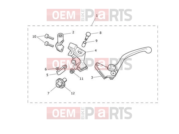 Triumph 2013 SCRAMBLER EFI Clutch Controls