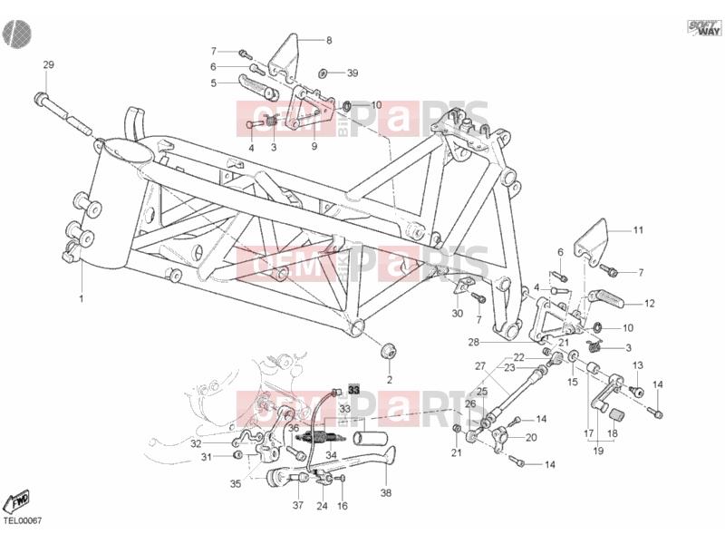 DUCATI 2003 Superbike 998 FRAME » FRAME