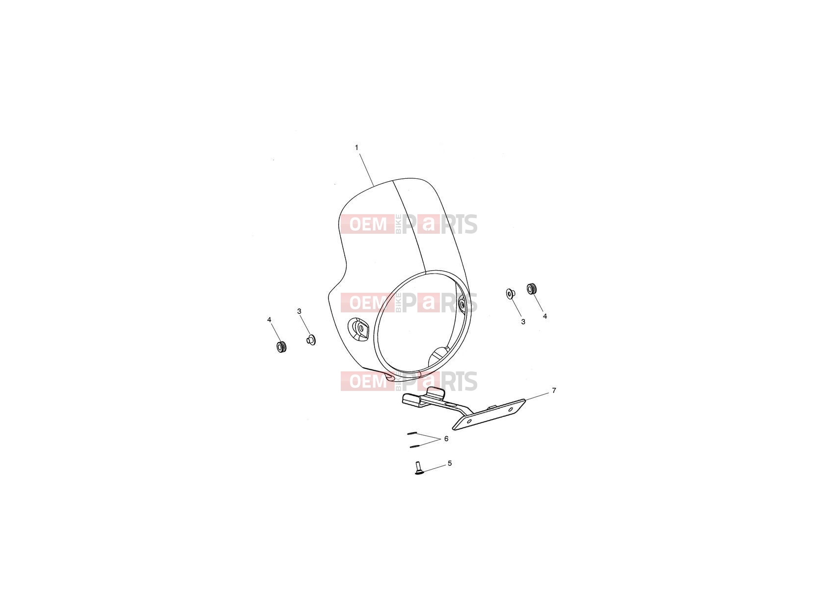 Triumph 2014 THRUXTON 900 EFI Flyscreen - Special Editon