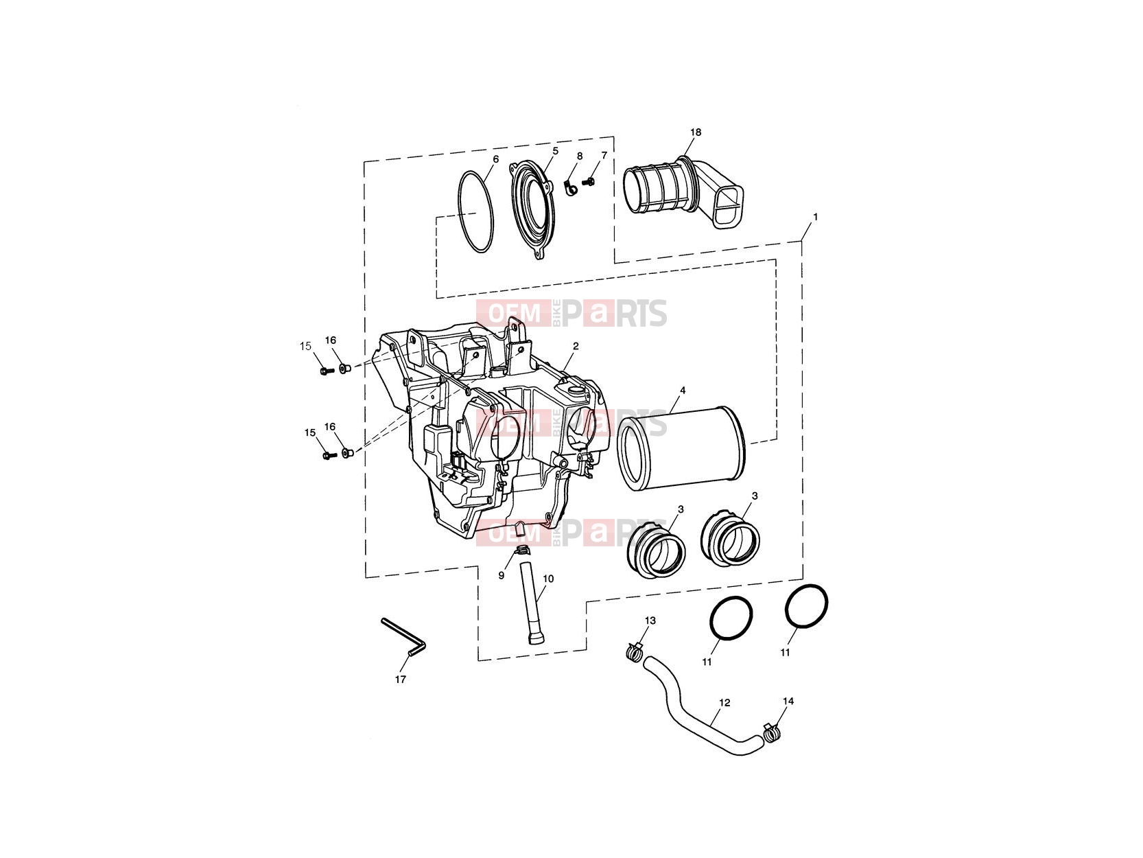 Triumph 2014 THRUXTON 900 EFI Airbox