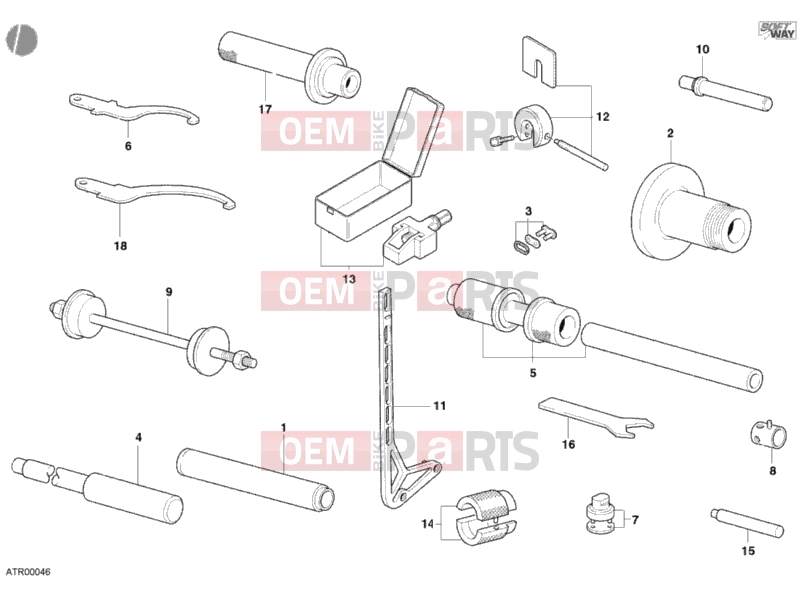 DUCATI 2003 Superbike 998 WORKSHOP SERVICE TOOLS, FRAME » FRAME