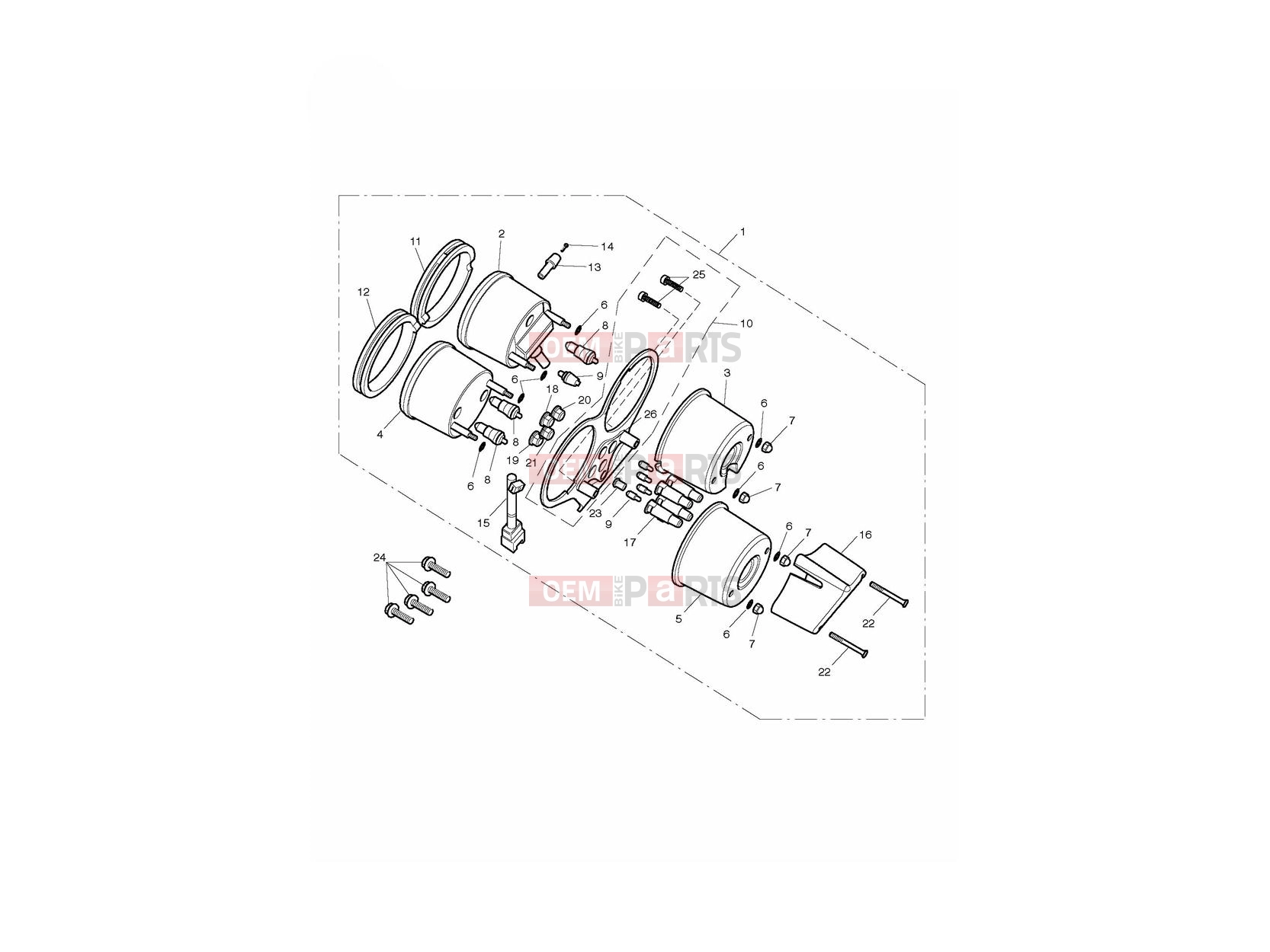 Triumph 2012 THRUXTON 900 EFI Instruments 451499