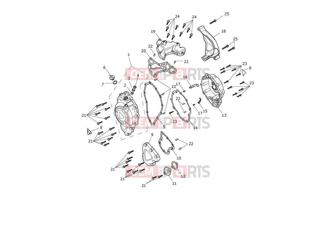 Triumph 2021 SPEED TRIPLE 1200 RS Engine Covers