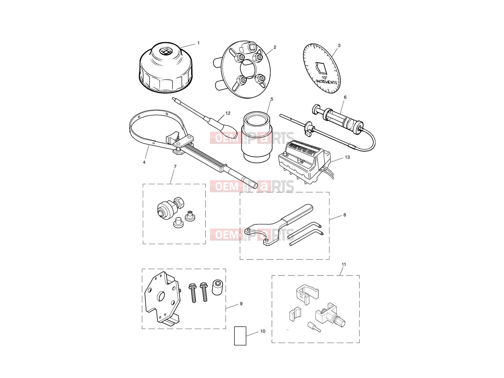 Triumph 2002 AMERICA CARBS Service Tools