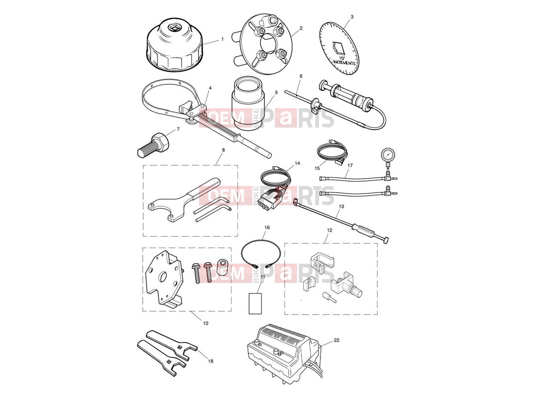 Triumph 2008 AMERICA EFI Service Tools