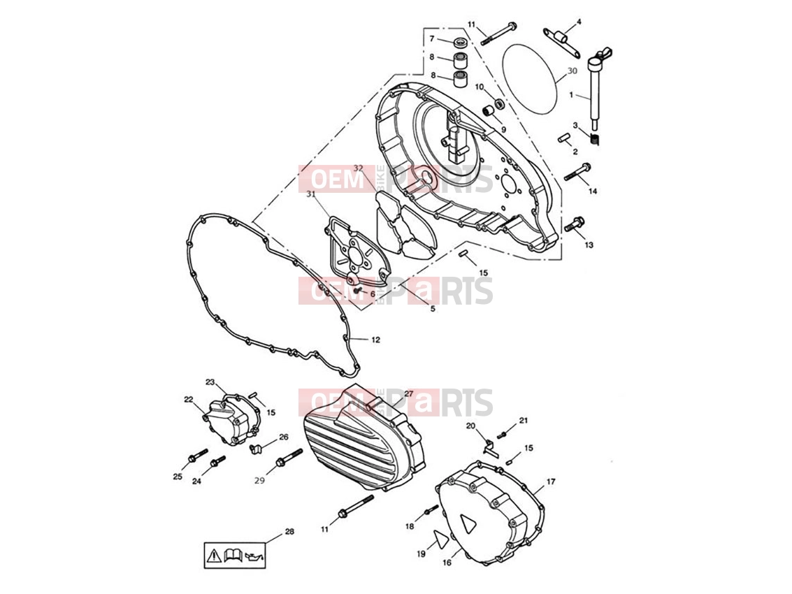 Triumph 2013 AMERICA EFI Engine Covers