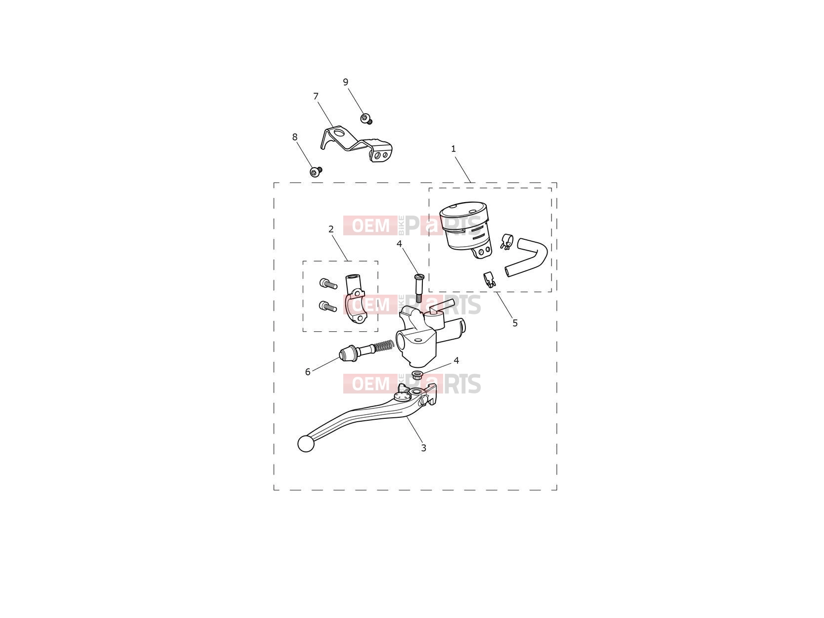 Triumph 2017 STREET CUP Front Master Cylinder Assy