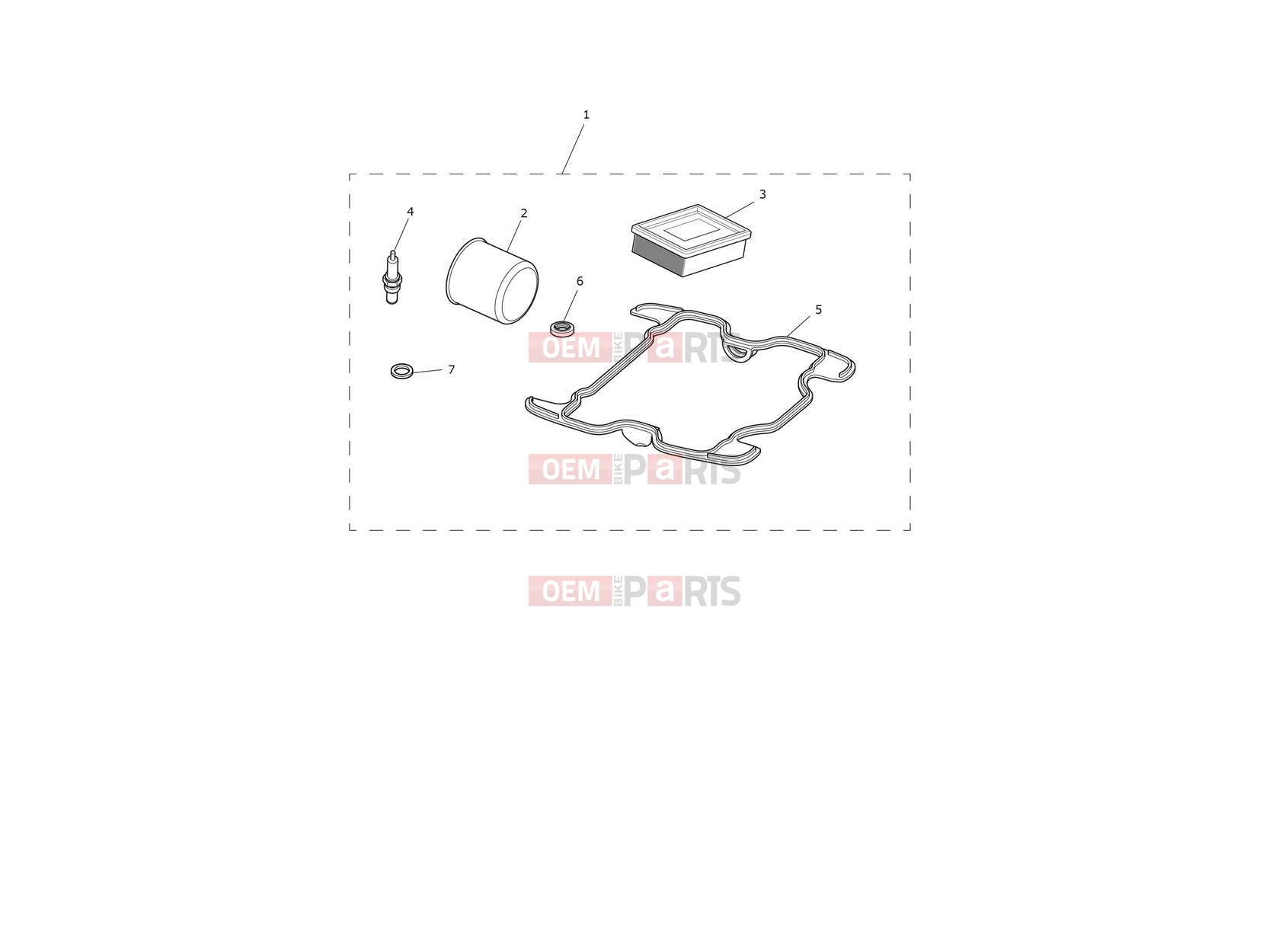 Triumph 2018 STREET CUP Engine Service Kit