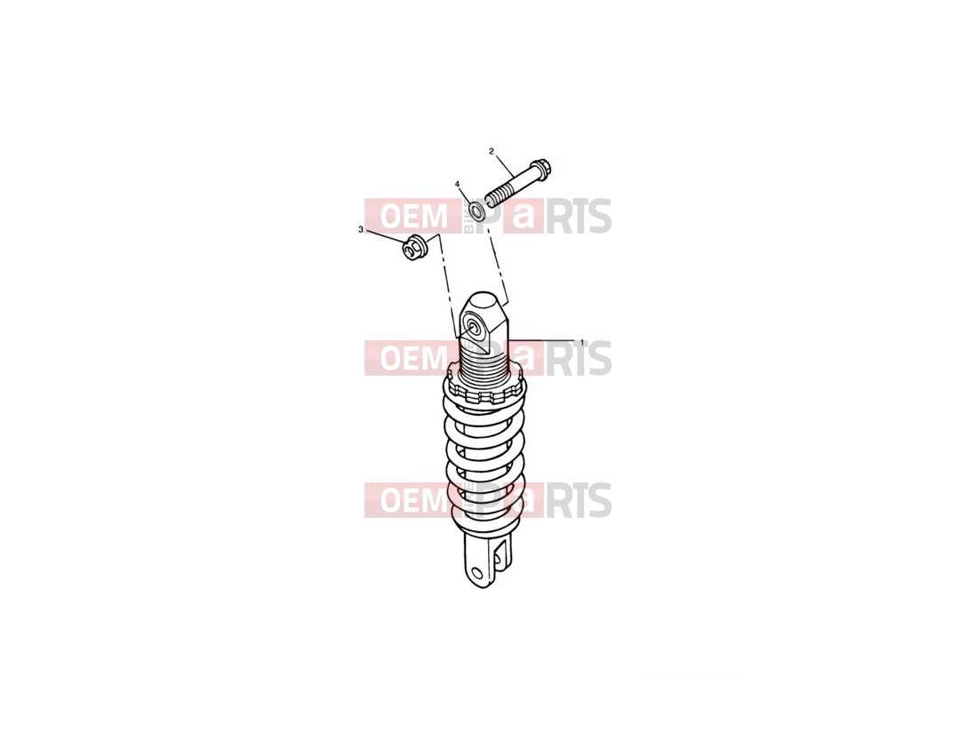 Triumph 2000 LEGEND TT Rear Suspension Unit