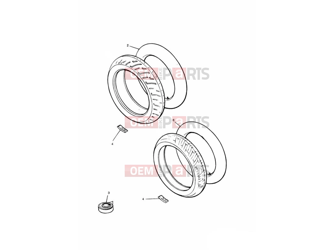 Triumph 2000 LEGEND TT Tyres/Inner Tubes