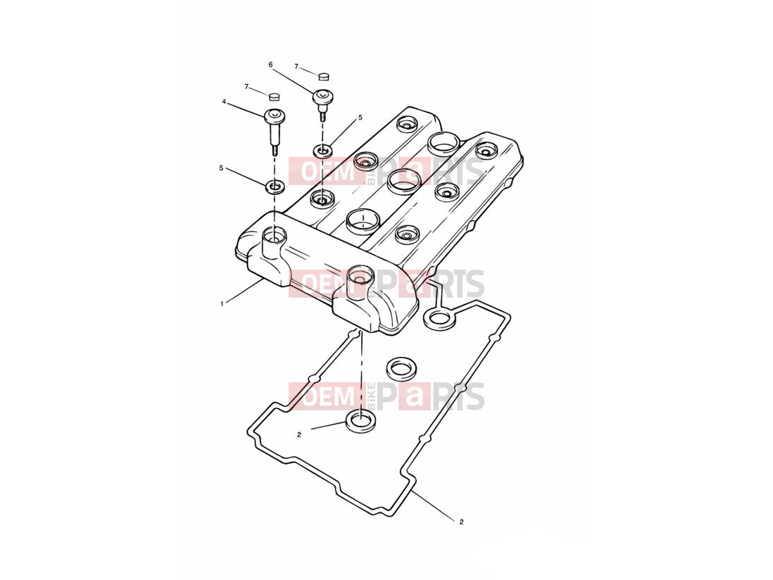 Triumph 2000 LEGEND TT Cam Cover