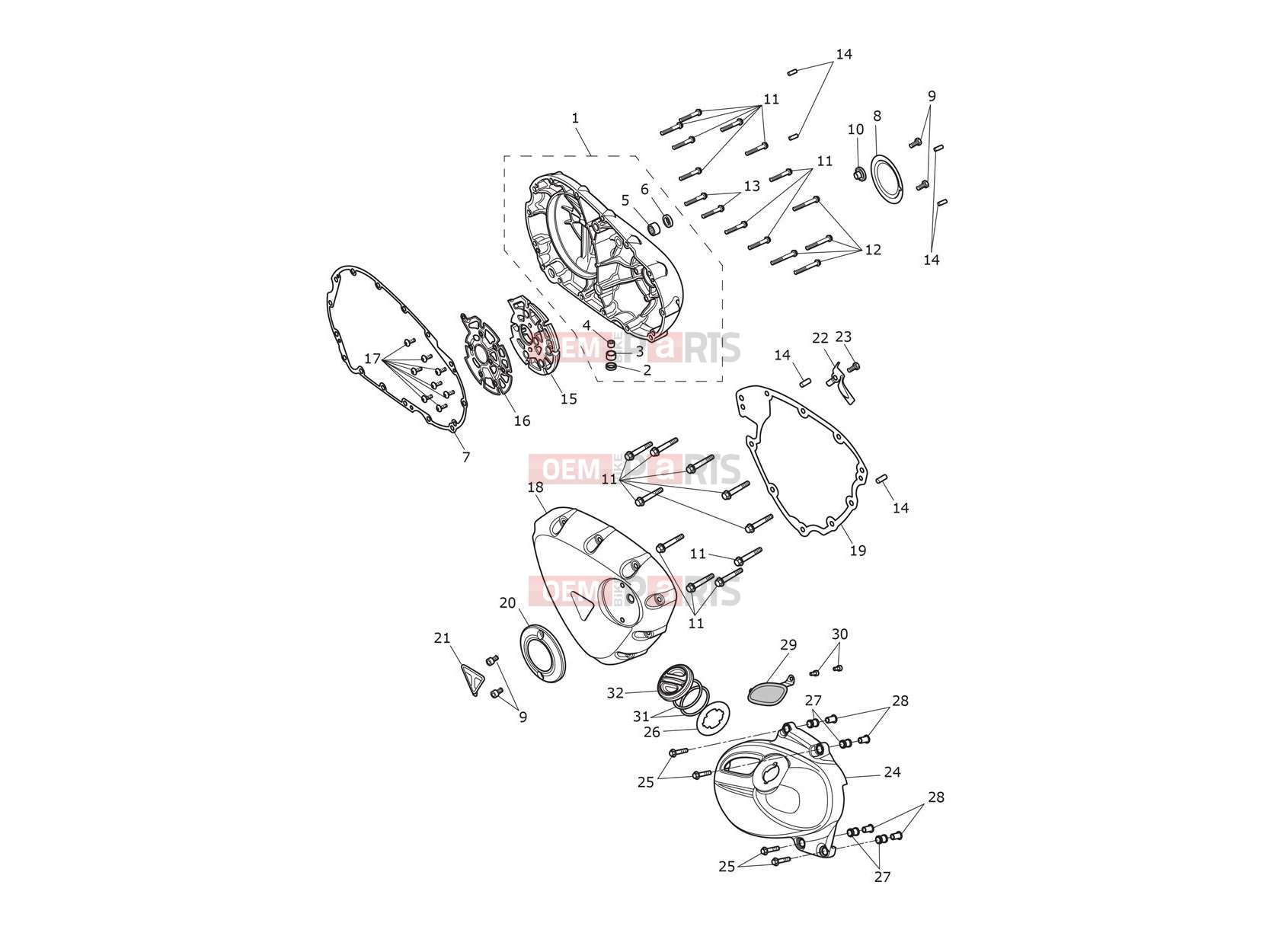 Triumph 2019 BONNEVILLE SPEEDMASTER Engine Covers