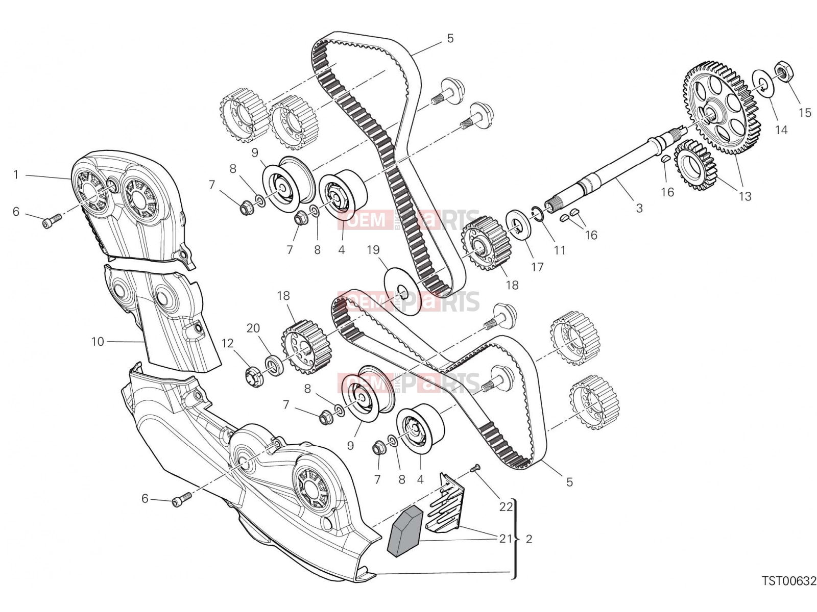DUCATI 2022 Hypermotard 950 TIMING SYSTEM